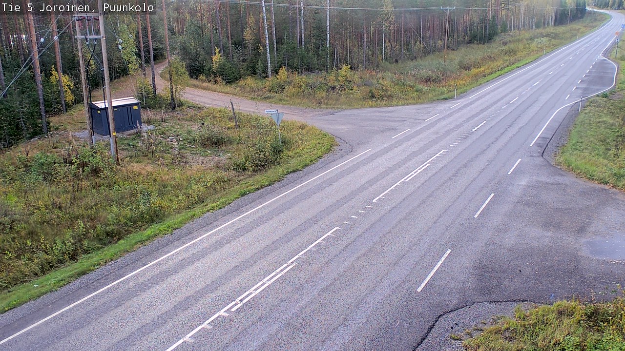Weather Camera Image Road 5 Joroinen, Puunkolo, Joroinen, Pohjois-Savo