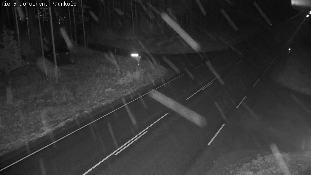 Weather Camera Image Road 5 Joroinen, Puunkolo, Joroinen, Pohjois-Savo