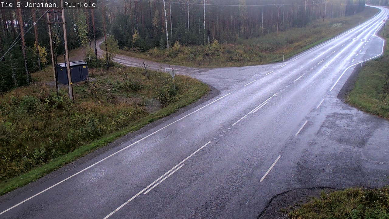 Weather Camera Image Road 5 Joroinen, Puunkolo, Joroinen, Pohjois-Savo