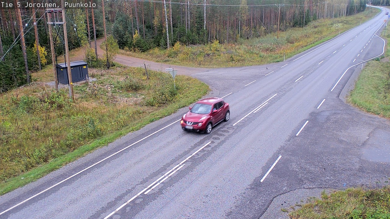 Kelikamerat Kuva Tie 5 Joroinen, Puunkolo, Joroinen, Pohjois-Savo