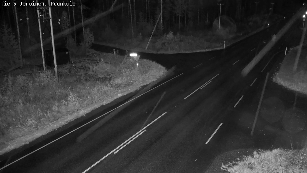 Weather Camera Image Road 5 Joroinen, Puunkolo, Joroinen, Pohjois-Savo