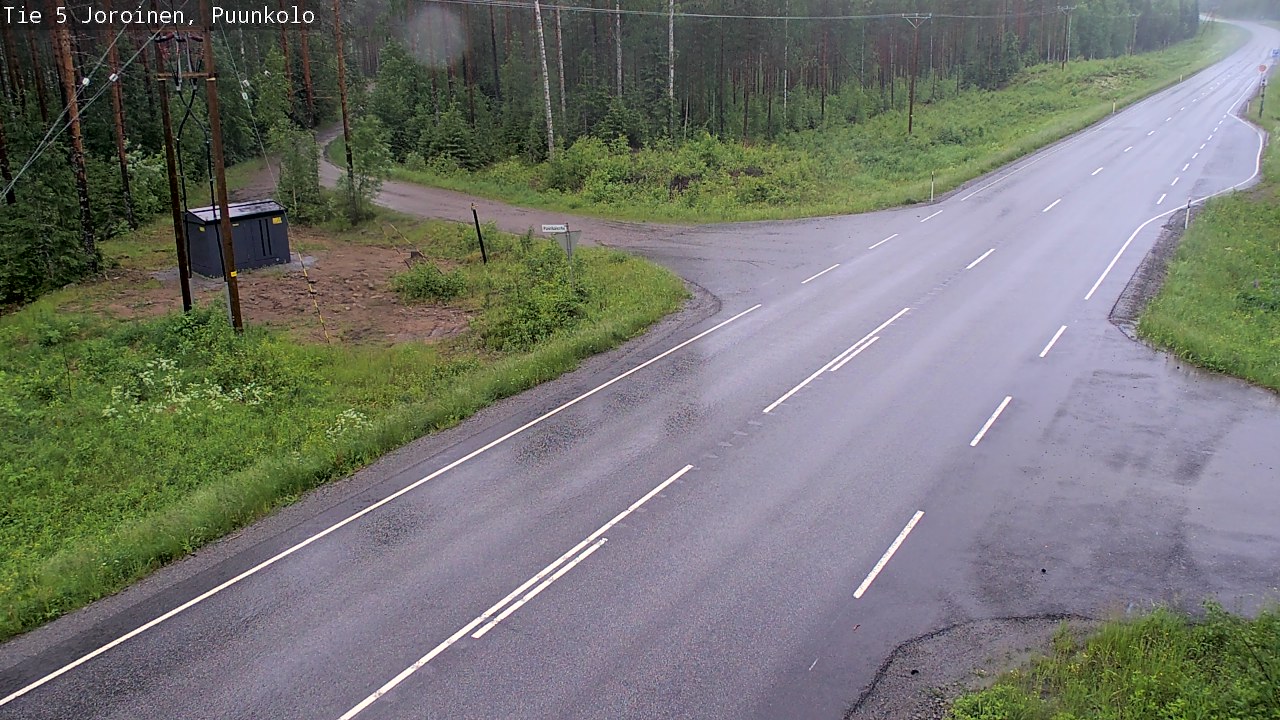 Weather Camera Image Road 5 Joroinen, Puunkolo, Joroinen, Pohjois-Savo
