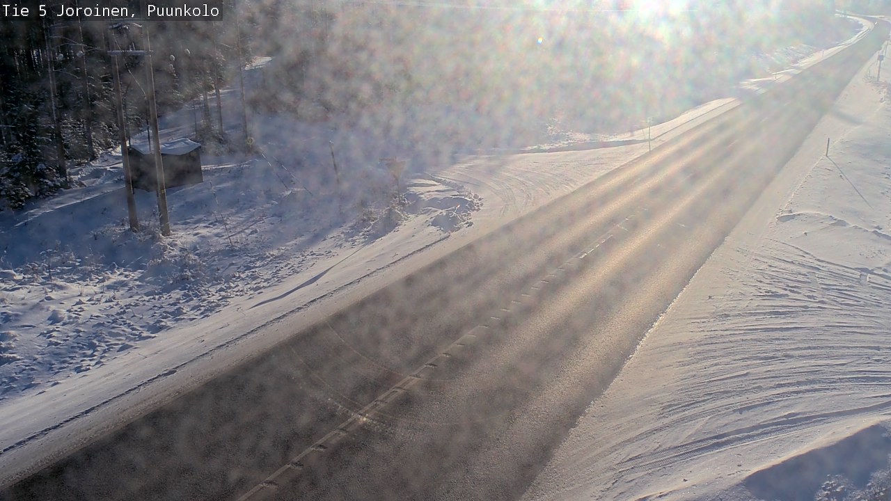 Weather Camera Image Väg 5 Joirois, Puunkolo, Joroinen, Pohjois-Savo