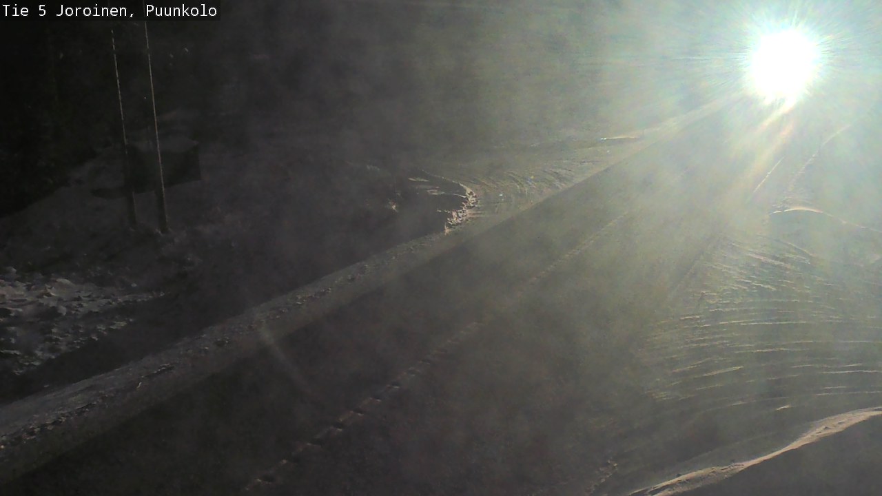 Weather Camera Image Väg 5 Joirois, Puunkolo, Joroinen, Pohjois-Savo