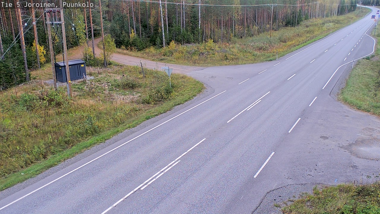 Kelikamerat Kuva Tie 5 Joroinen, Puunkolo, Joroinen, Pohjois-Savo