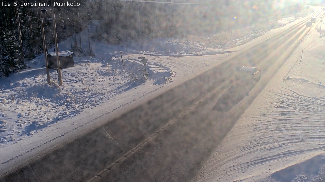 Weather Camera Image Väg 5 Joirois, Puunkolo, Joroinen, Pohjois-Savo