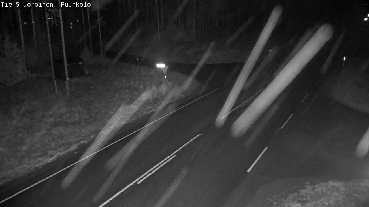 Weather Camera Image Road 5 Joroinen, Puunkolo, Joroinen, Pohjois-Savo