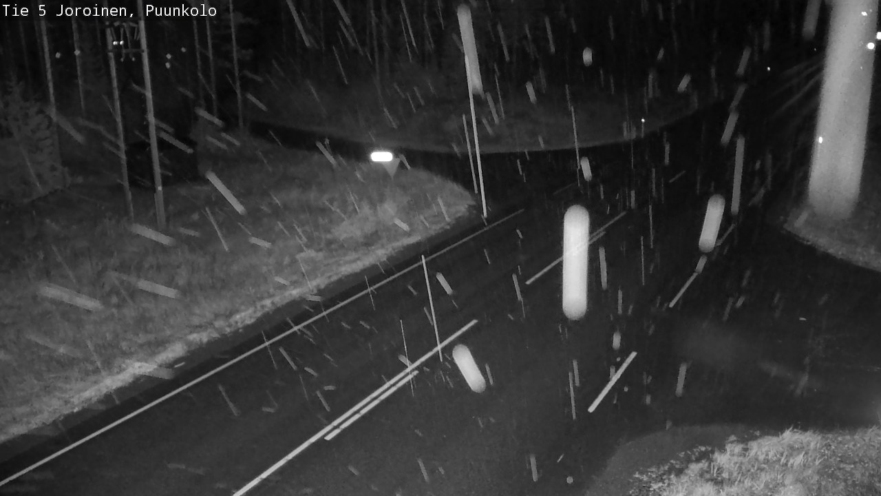 Weather Camera Image Väg 5 Joirois, Puunkolo, Joroinen, Pohjois-Savo