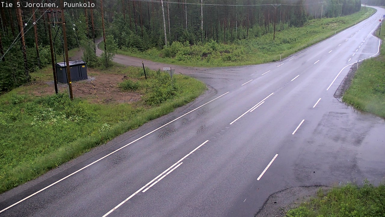 Weather Camera Image Road 5 Joroinen, Puunkolo, Joroinen, Pohjois-Savo