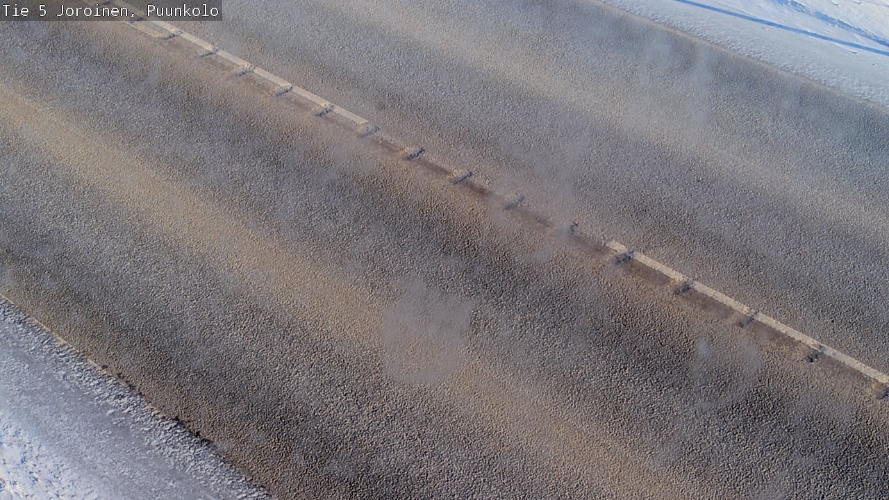 Weather Camera Image Väg 5 Joirois, Puunkolo, Joroinen, Pohjois-Savo