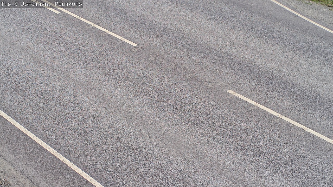 Weather Camera Image Road 5 Joroinen, Puunkolo, Joroinen, Pohjois-Savo
