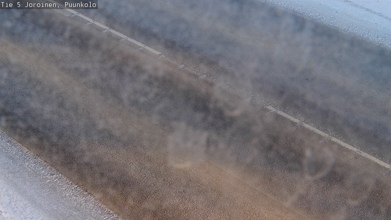 Weather Camera Image Väg 5 Joirois, Puunkolo, Joroinen, Pohjois-Savo