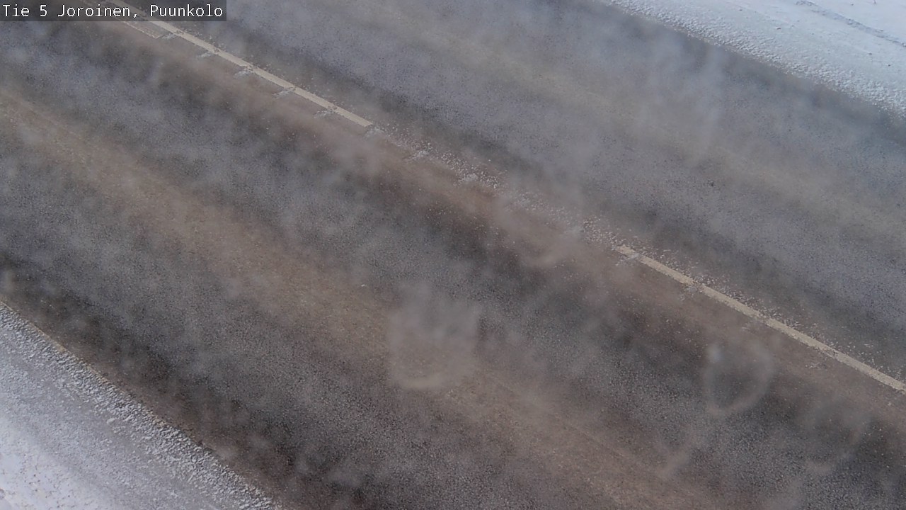 Weather Camera Image Väg 5 Joirois, Puunkolo, Joroinen, Pohjois-Savo