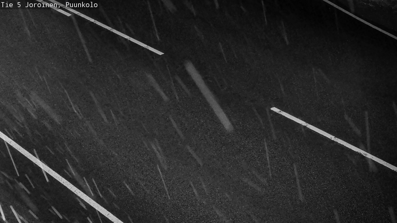 Weather Camera Image Road 5 Joroinen, Puunkolo, Joroinen, Pohjois-Savo