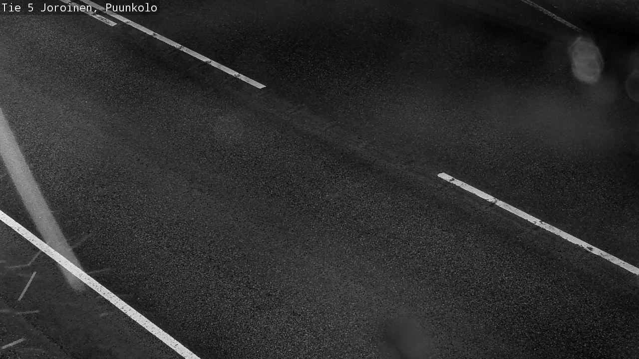 Weather Camera Image Road 5 Joroinen, Puunkolo, Joroinen, Pohjois-Savo