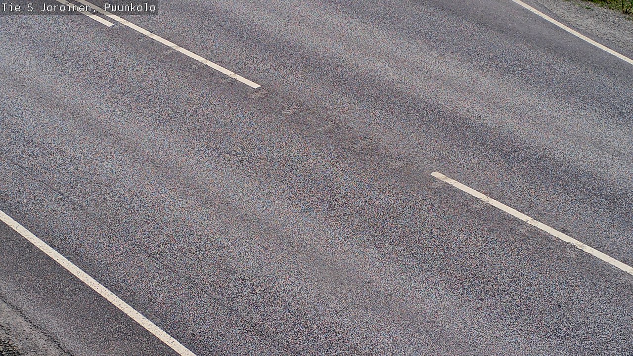 Weather Camera Image Road 5 Joroinen, Puunkolo, Joroinen, Pohjois-Savo