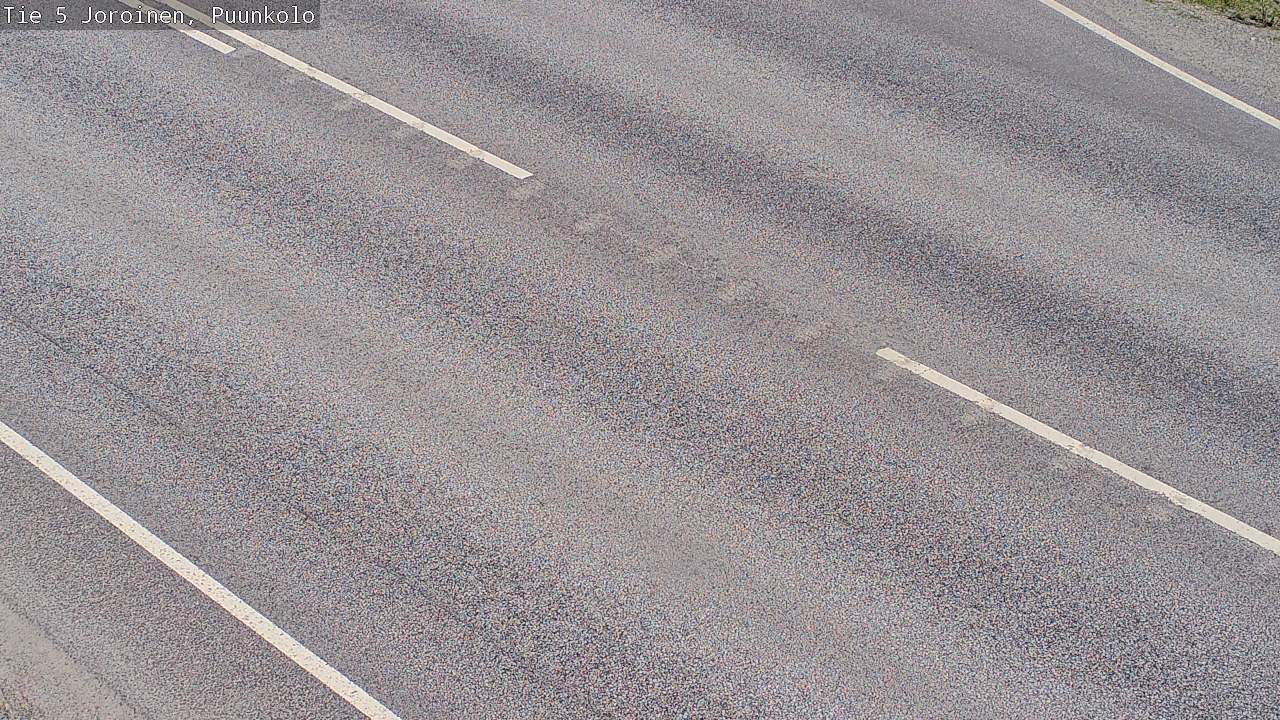 Weather Camera Image Road 5 Joroinen, Puunkolo, Joroinen, Pohjois-Savo