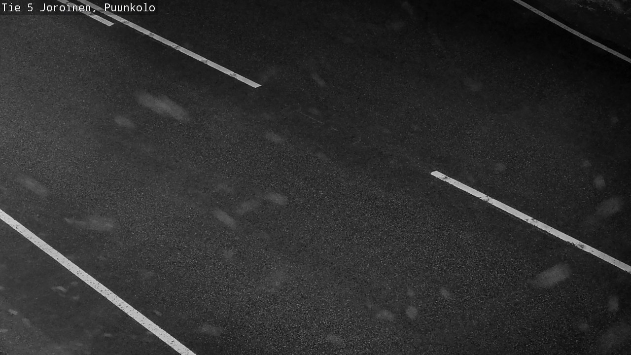 Weather Camera Image Road 5 Joroinen, Puunkolo, Joroinen, Pohjois-Savo