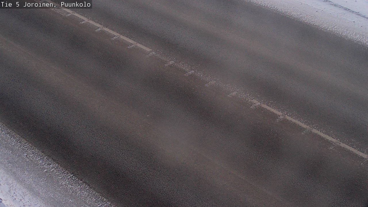 Weather Camera Image Väg 5 Joirois, Puunkolo, Joroinen, Pohjois-Savo