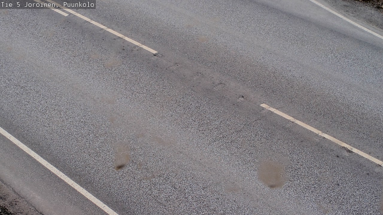 Weather Camera Image Väg 5 Joirois, Puunkolo, Joroinen, Pohjois-Savo