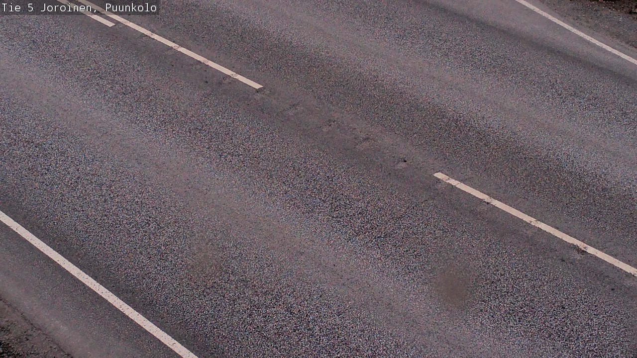 Weather Camera Image Road 5 Joroinen, Puunkolo, Joroinen, Pohjois-Savo