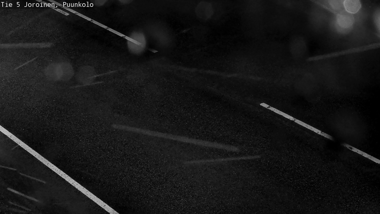 Weather Camera Image Road 5 Joroinen, Puunkolo, Joroinen, Pohjois-Savo