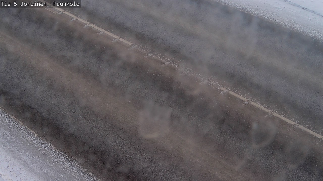 Weather Camera Image Väg 5 Joirois, Puunkolo, Joroinen, Pohjois-Savo