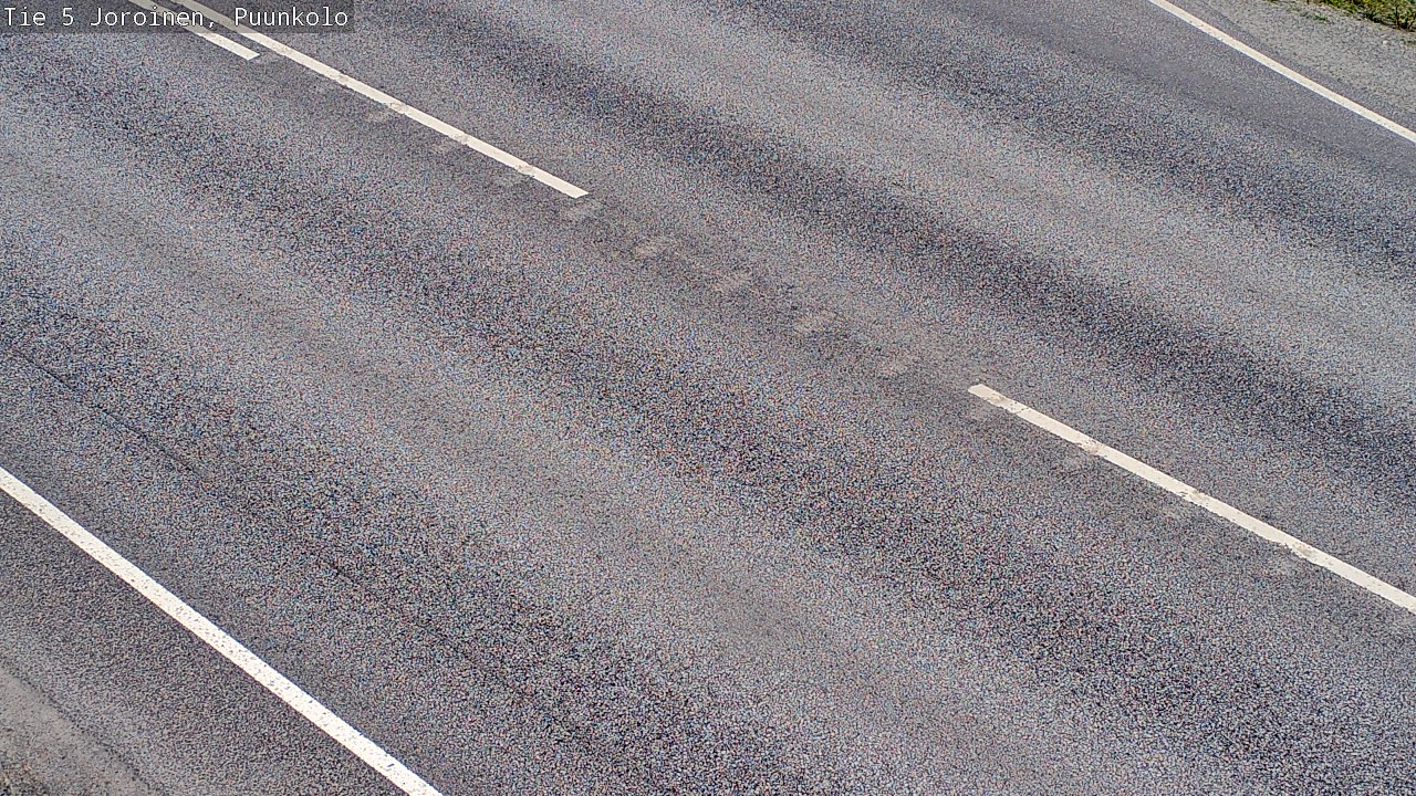 Weather Camera Image Road 5 Joroinen, Puunkolo, Joroinen, Pohjois-Savo