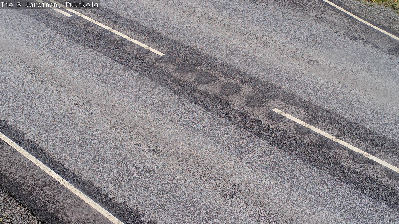 Weather Camera Image Road 5 Joroinen, Puunkolo, Joroinen, Pohjois-Savo