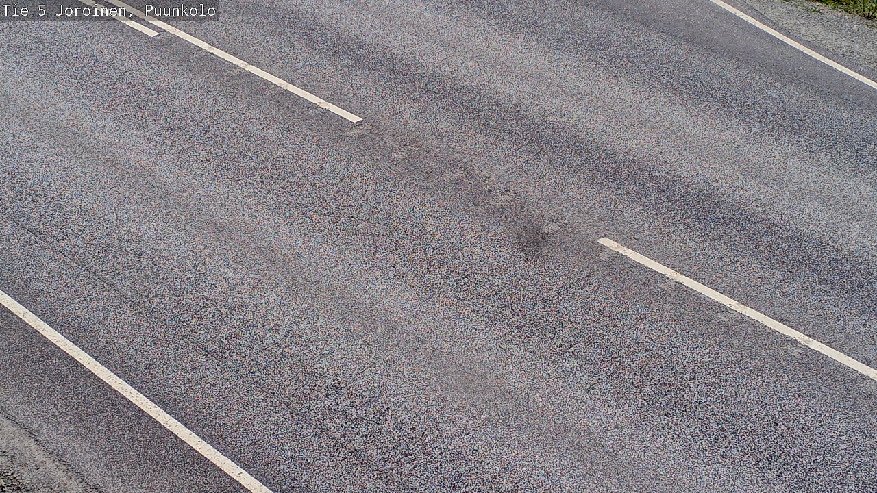 Weather Camera Image Road 5 Joroinen, Puunkolo, Joroinen, Pohjois-Savo