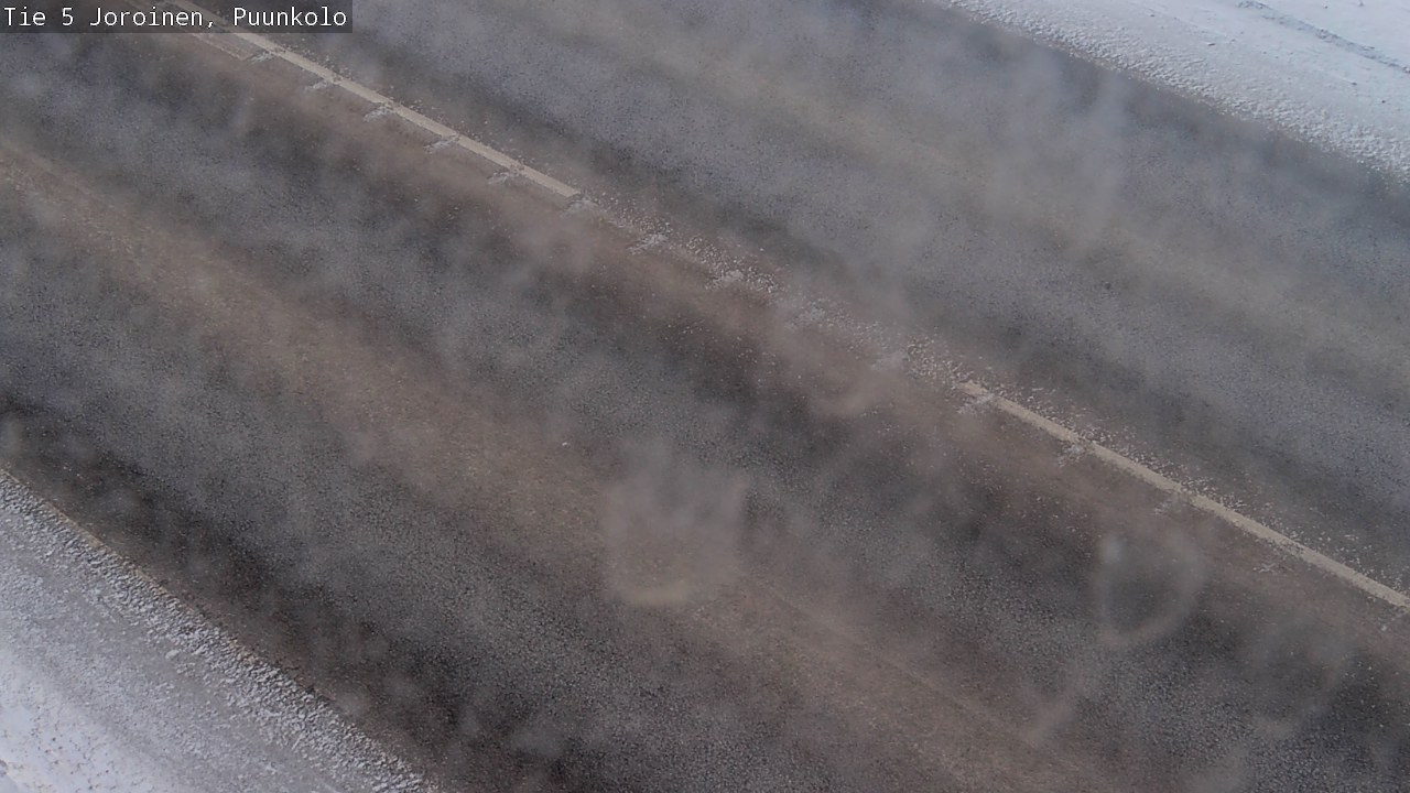 Weather Camera Image Väg 5 Joirois, Puunkolo, Joroinen, Pohjois-Savo