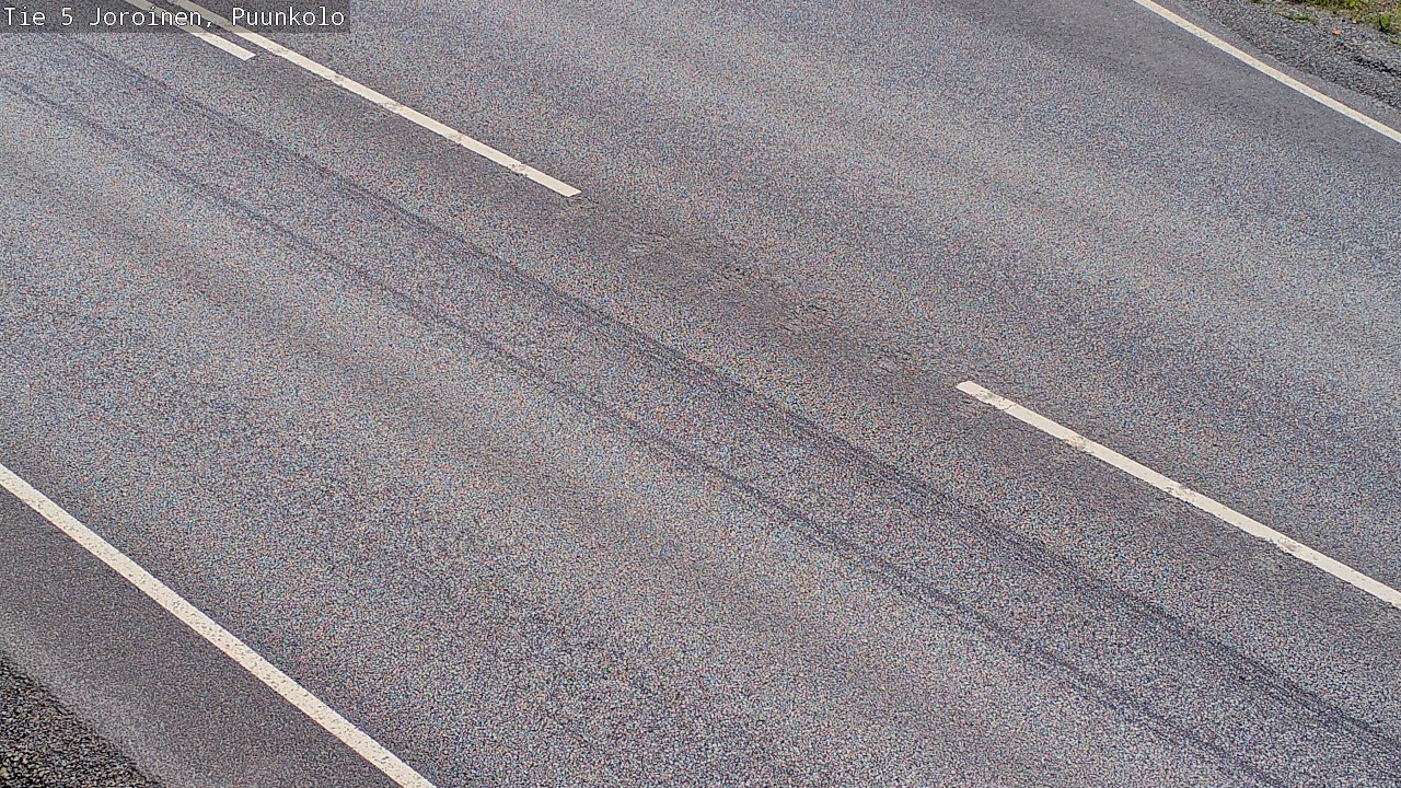 Weather Camera Image Väg 5 Joirois, Puunkolo, Joroinen, Pohjois-Savo