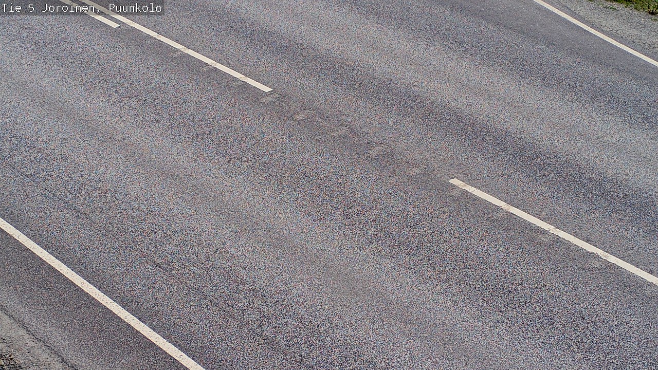 Weather Camera Image Road 5 Joroinen, Puunkolo, Joroinen, Pohjois-Savo
