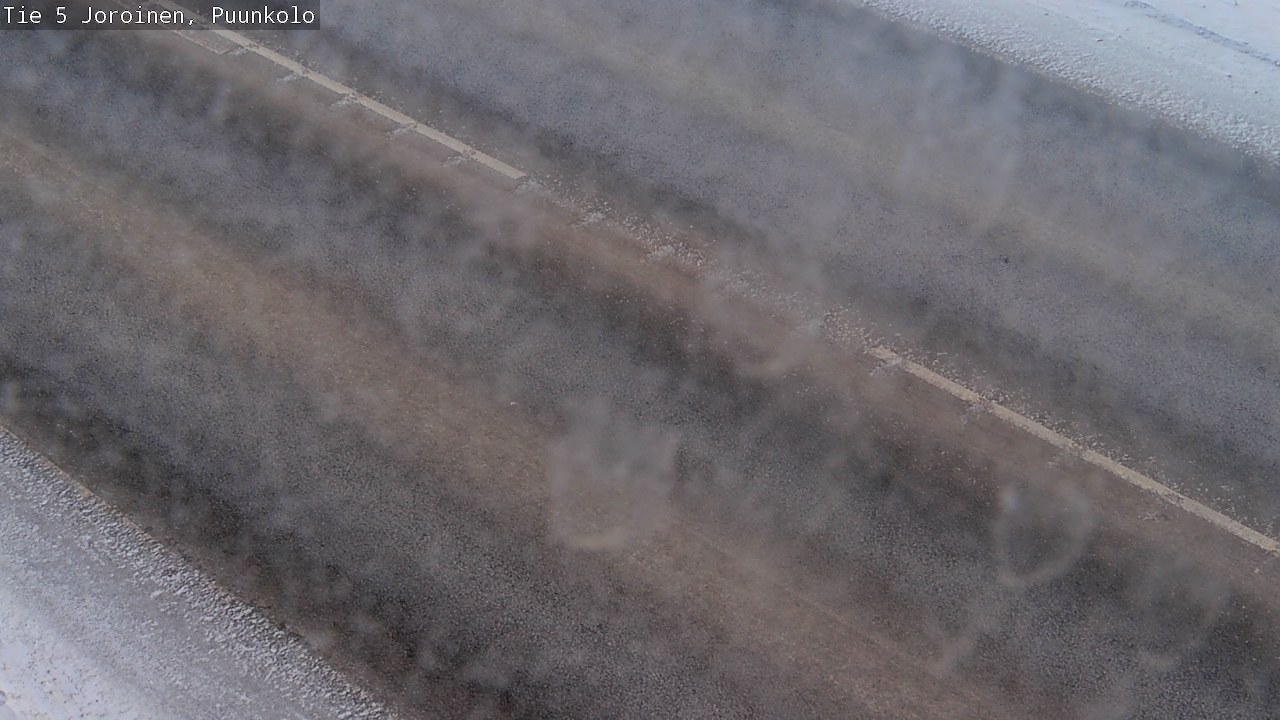Weather Camera Image Väg 5 Joirois, Puunkolo, Joroinen, Pohjois-Savo
