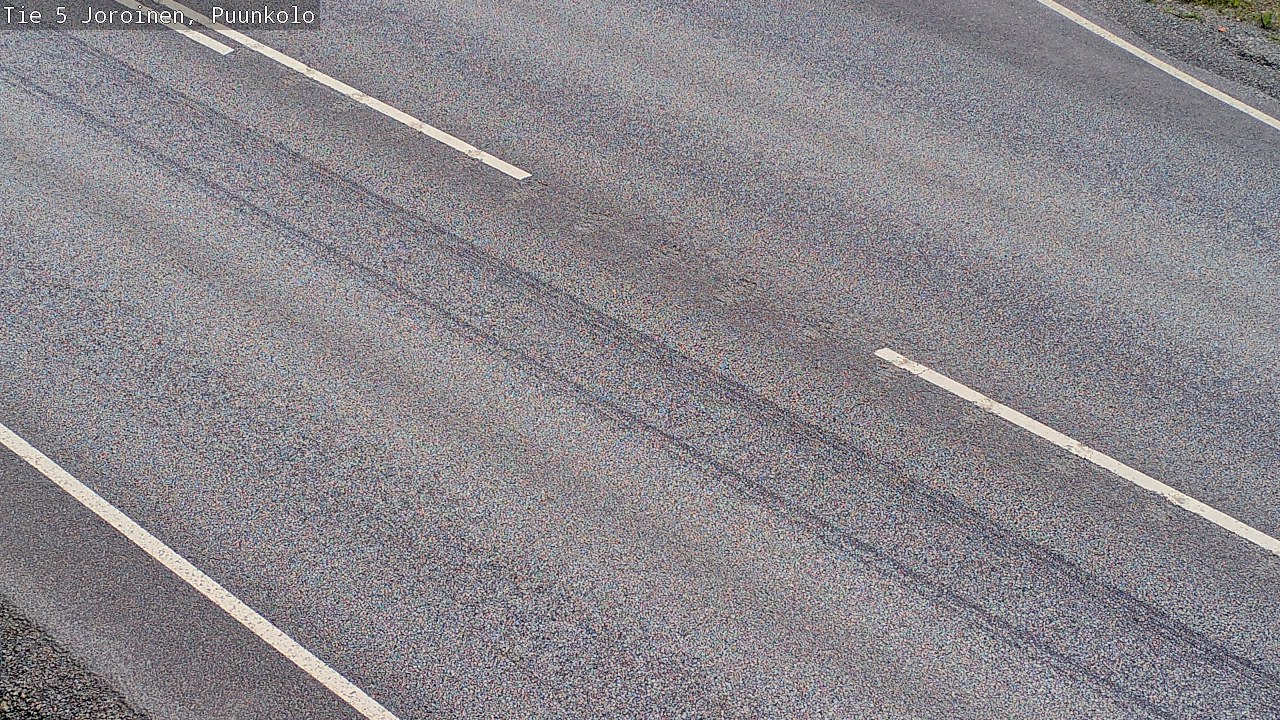 Weather Camera Image Väg 5 Joirois, Puunkolo, Joroinen, Pohjois-Savo