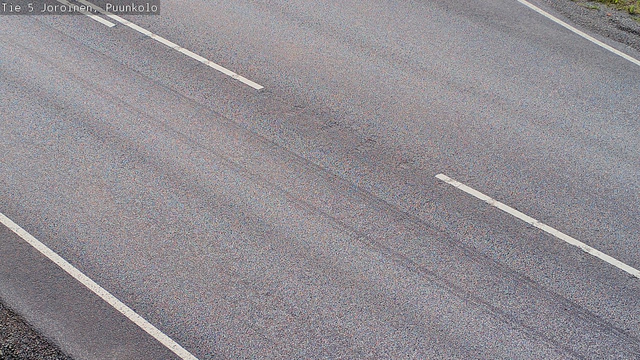 Weather Camera Image Road 5 Joroinen, Puunkolo, Joroinen, Pohjois-Savo