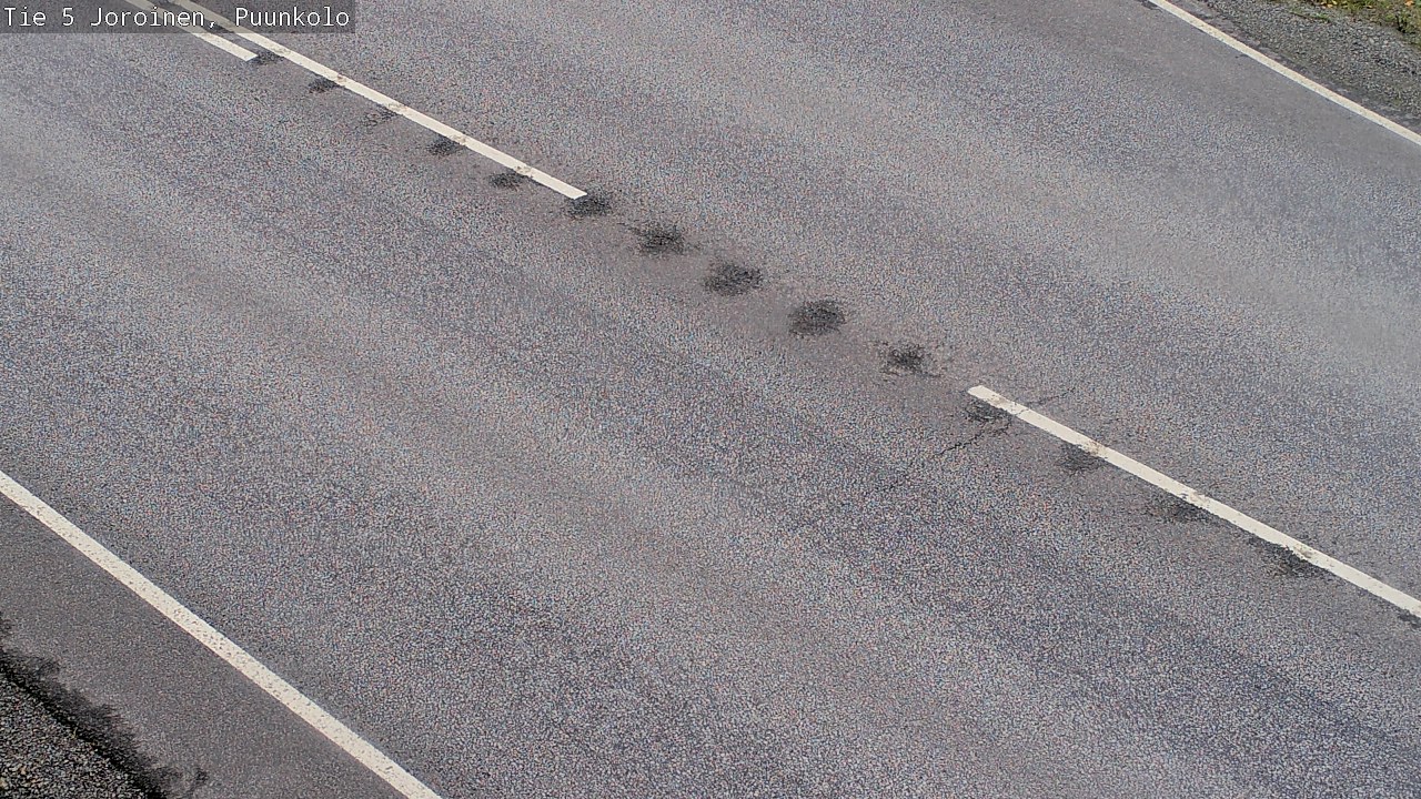 Weather Camera Image Road 5 Joroinen, Puunkolo, Joroinen, Pohjois-Savo