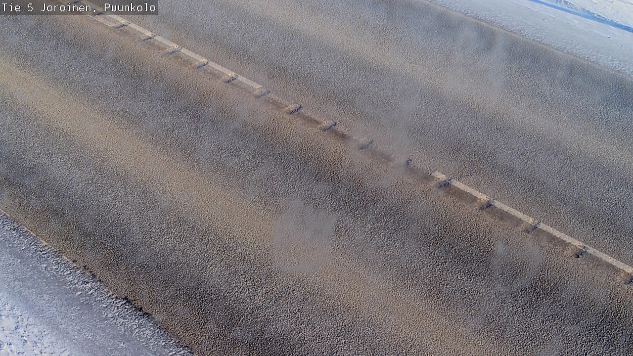 Weather Camera Image Väg 5 Joirois, Puunkolo, Joroinen, Pohjois-Savo