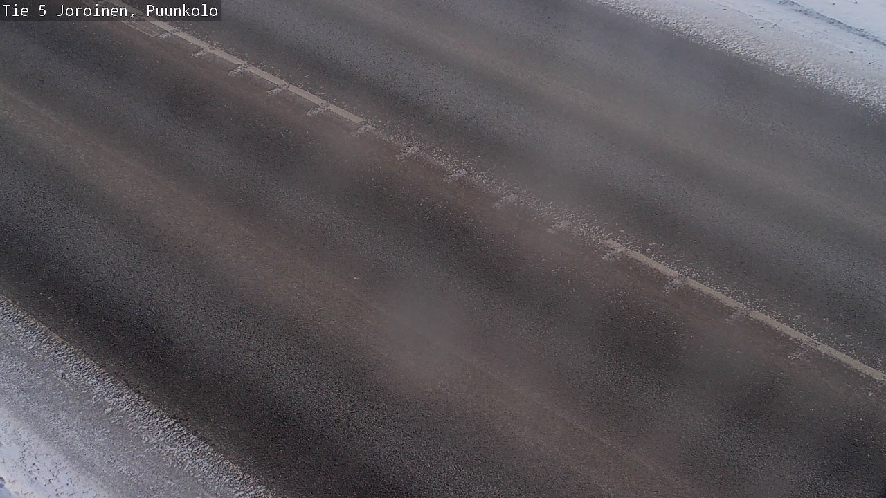 Weather Camera Image Väg 5 Joirois, Puunkolo, Joroinen, Pohjois-Savo