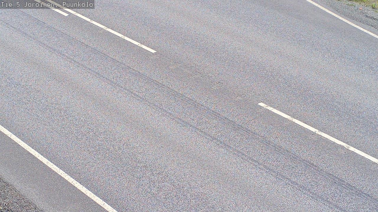 Weather Camera Image Väg 5 Joirois, Puunkolo, Joroinen, Pohjois-Savo