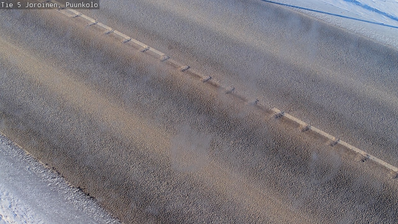 Weather Camera Image Väg 5 Joirois, Puunkolo, Joroinen, Pohjois-Savo