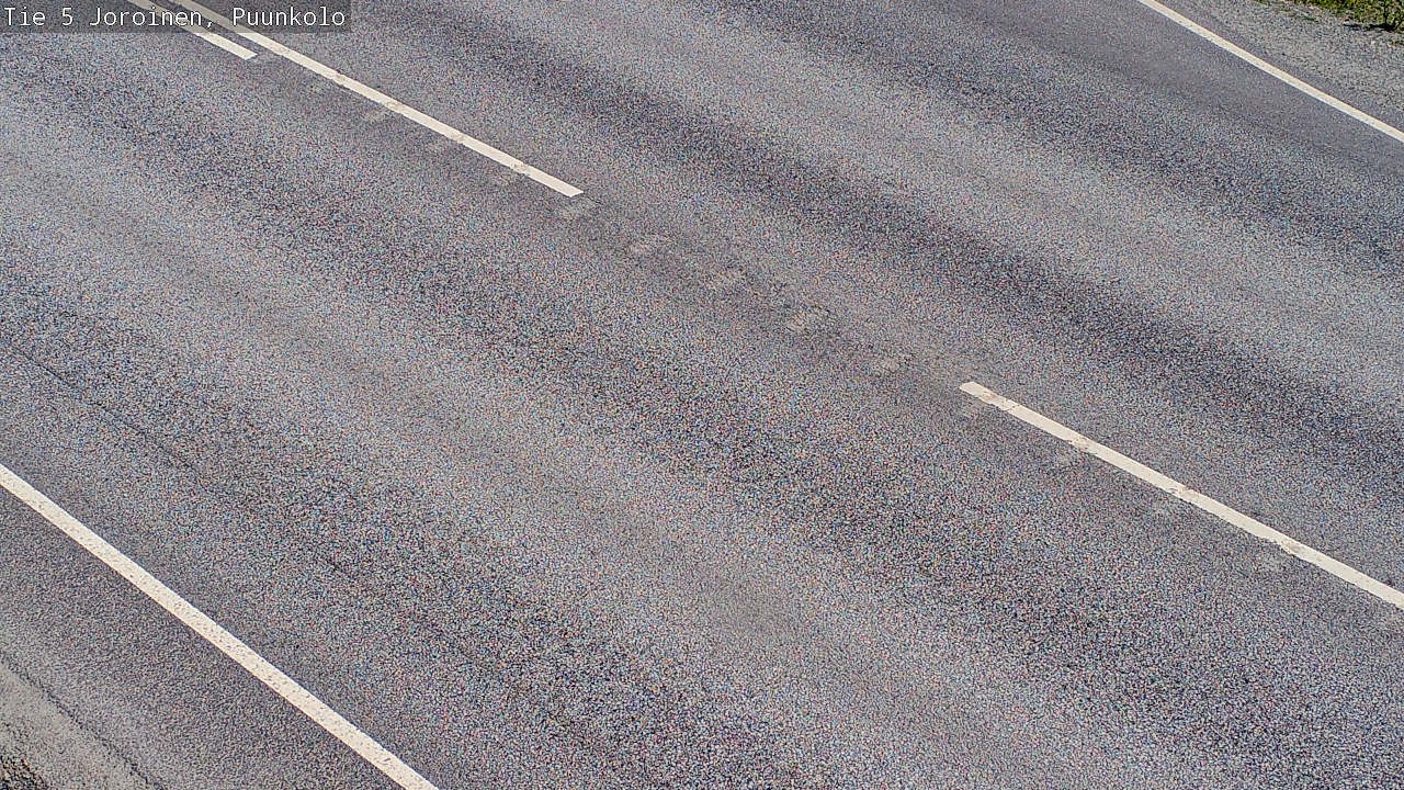 Weather Camera Image Road 5 Joroinen, Puunkolo, Joroinen, Pohjois-Savo