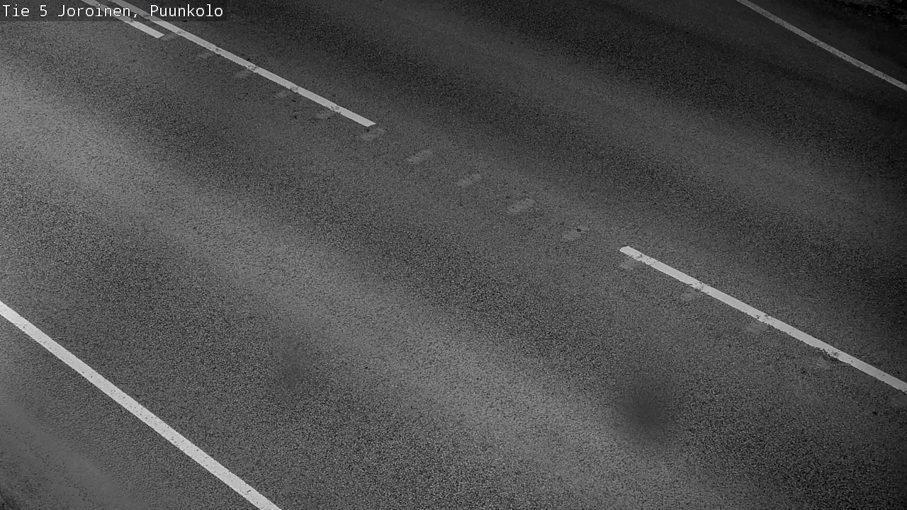Weather Camera Image Road 5 Joroinen, Puunkolo, Joroinen, Pohjois-Savo