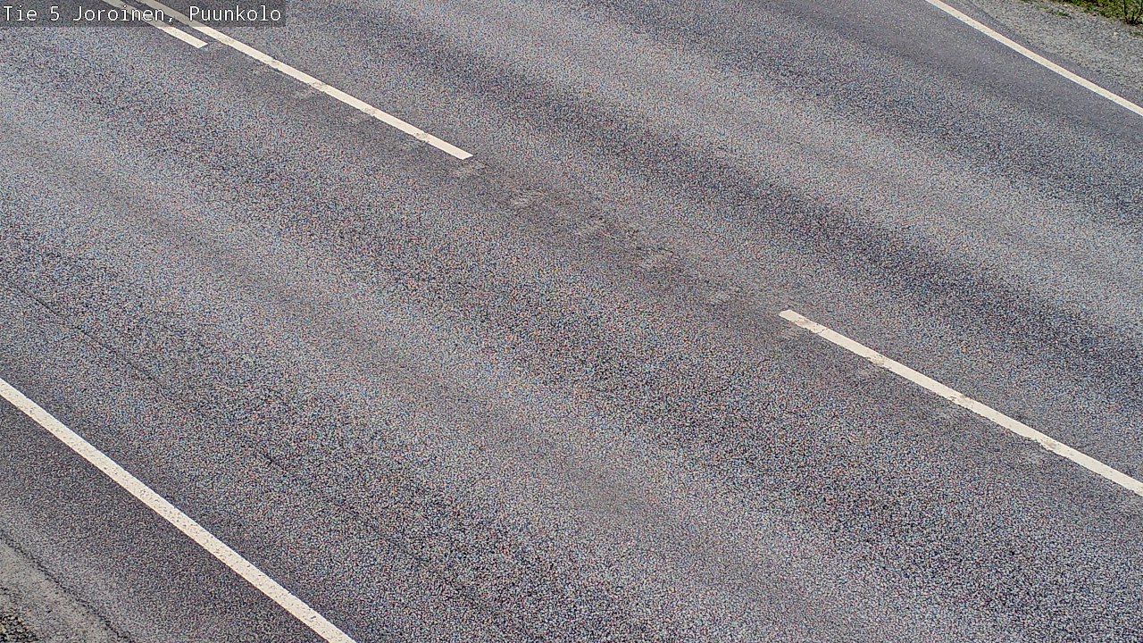 Weather Camera Image Road 5 Joroinen, Puunkolo, Joroinen, Pohjois-Savo