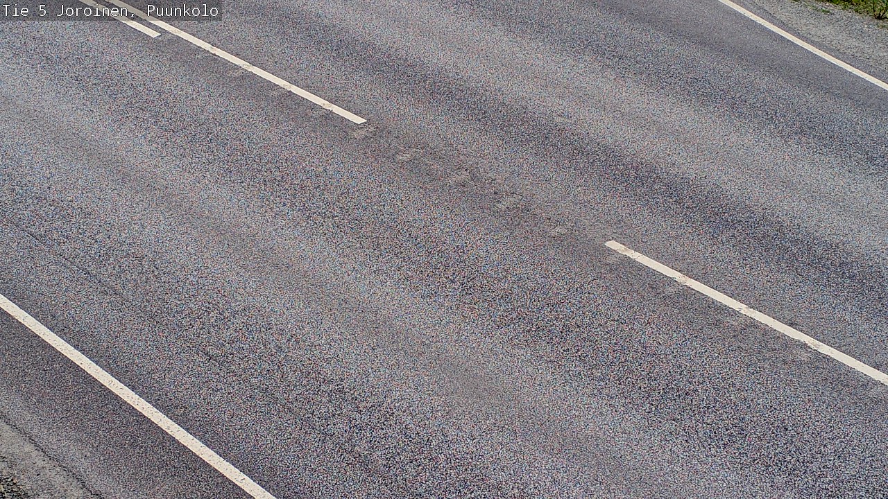 Weather Camera Image Road 5 Joroinen, Puunkolo, Joroinen, Pohjois-Savo