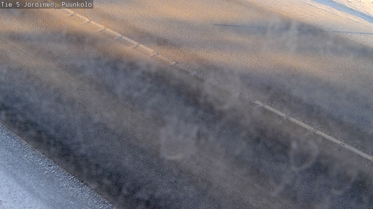 Weather Camera Image Väg 5 Joirois, Puunkolo, Joroinen, Pohjois-Savo