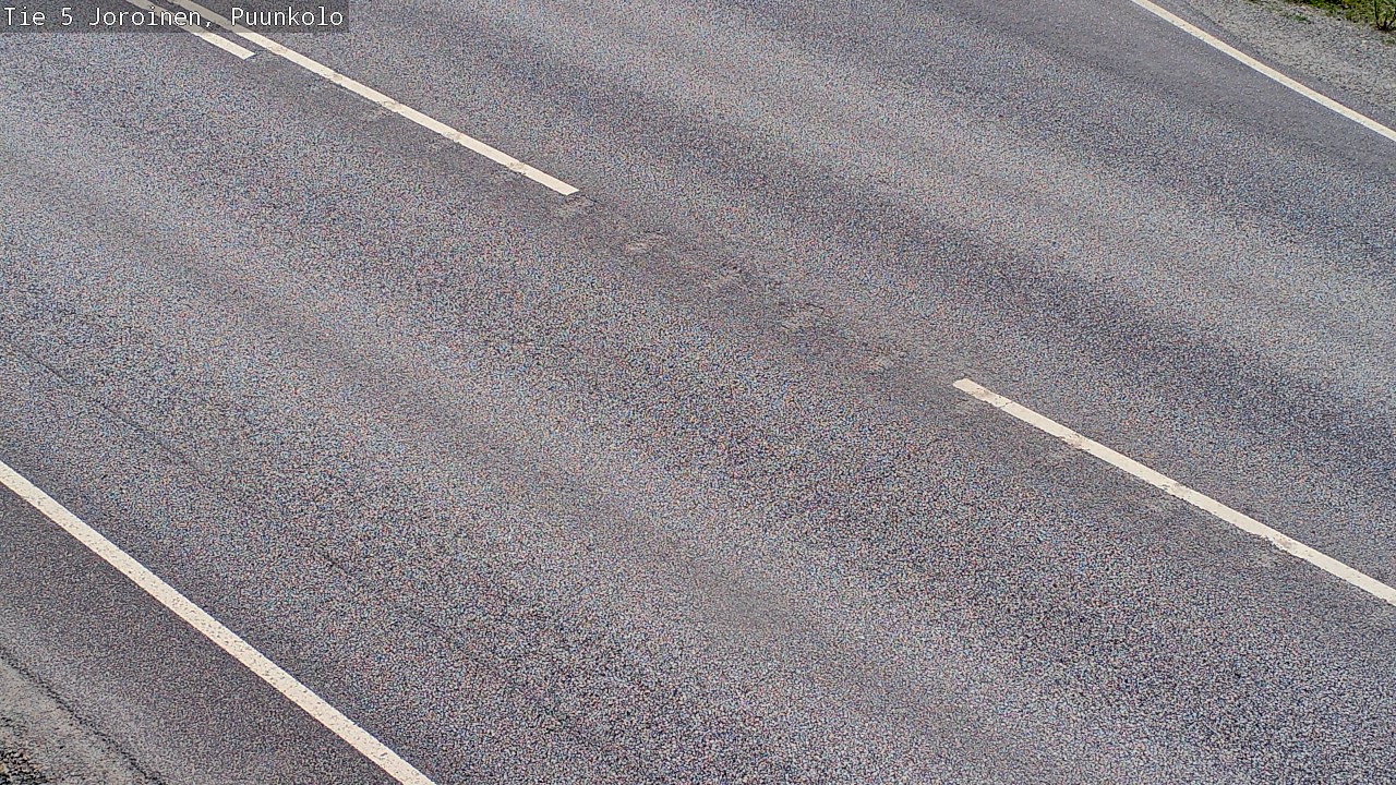 Weather Camera Image Road 5 Joroinen, Puunkolo, Joroinen, Pohjois-Savo