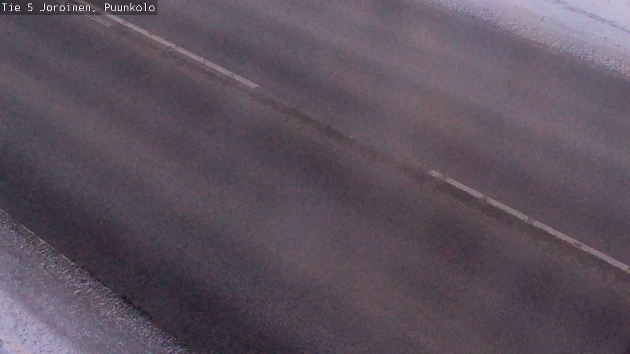 Weather Camera Image Väg 5 Joirois, Puunkolo, Joroinen, Pohjois-Savo