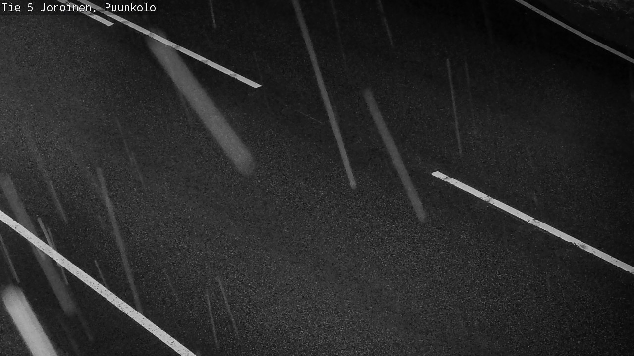 Weather Camera Image Väg 5 Joirois, Puunkolo, Joroinen, Pohjois-Savo