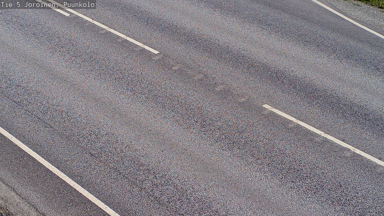 Weather Camera Image Road 5 Joroinen, Puunkolo, Joroinen, Pohjois-Savo